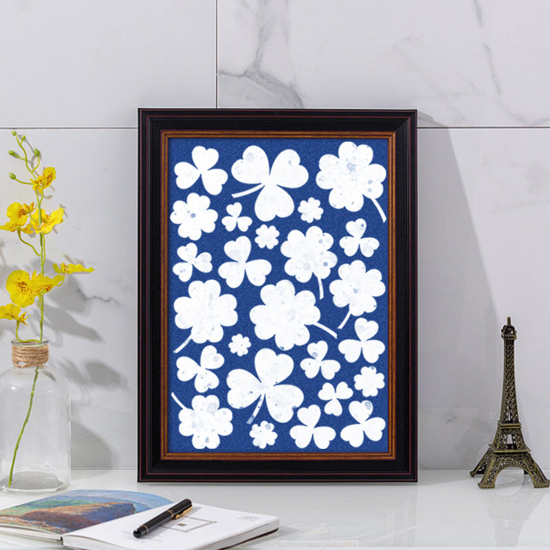 Cyanotype Set A6 DIY Cyanotype Refill | 12 Cyanotype Sheets | For Bookmarks/Postcards | Beginner-Friendly