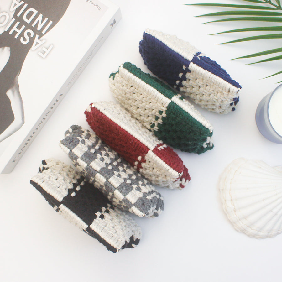 Spring Clip Wallet Weaving Kit Macrame Kit | Customizable Colors | Easy Open/Close | DIY Gift | Bohemian Style