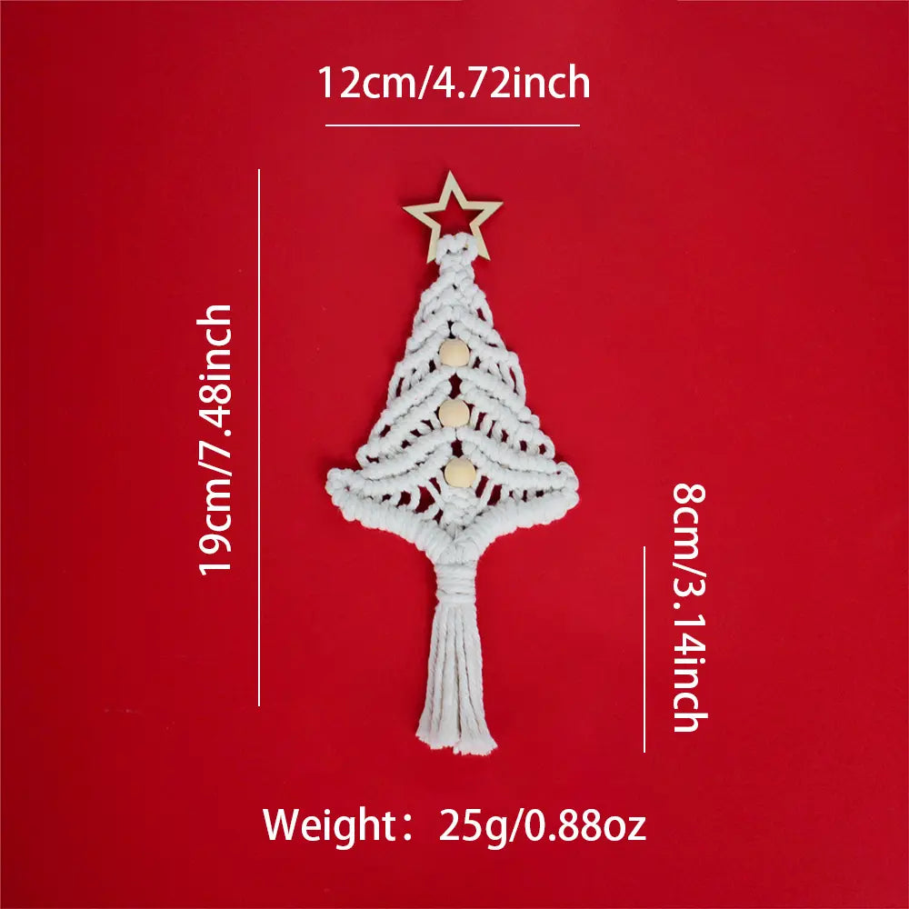 Macrame Kit for Beginners | DIY Christmas Tree Macrame Craft Kit