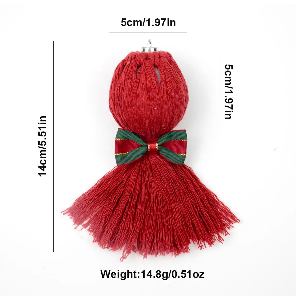 Macrame Kit for Beginners | DIY Christmas Decorative Ball Macrame Craft Kit