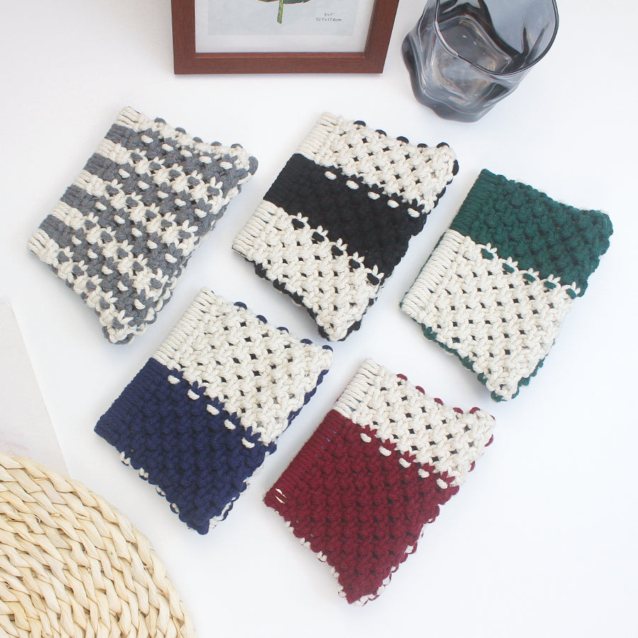 Spring Clip Wallet Weaving Kit Macrame Kit | Customizable Colors | Easy Open/Close | DIY Gift | Bohemian Style