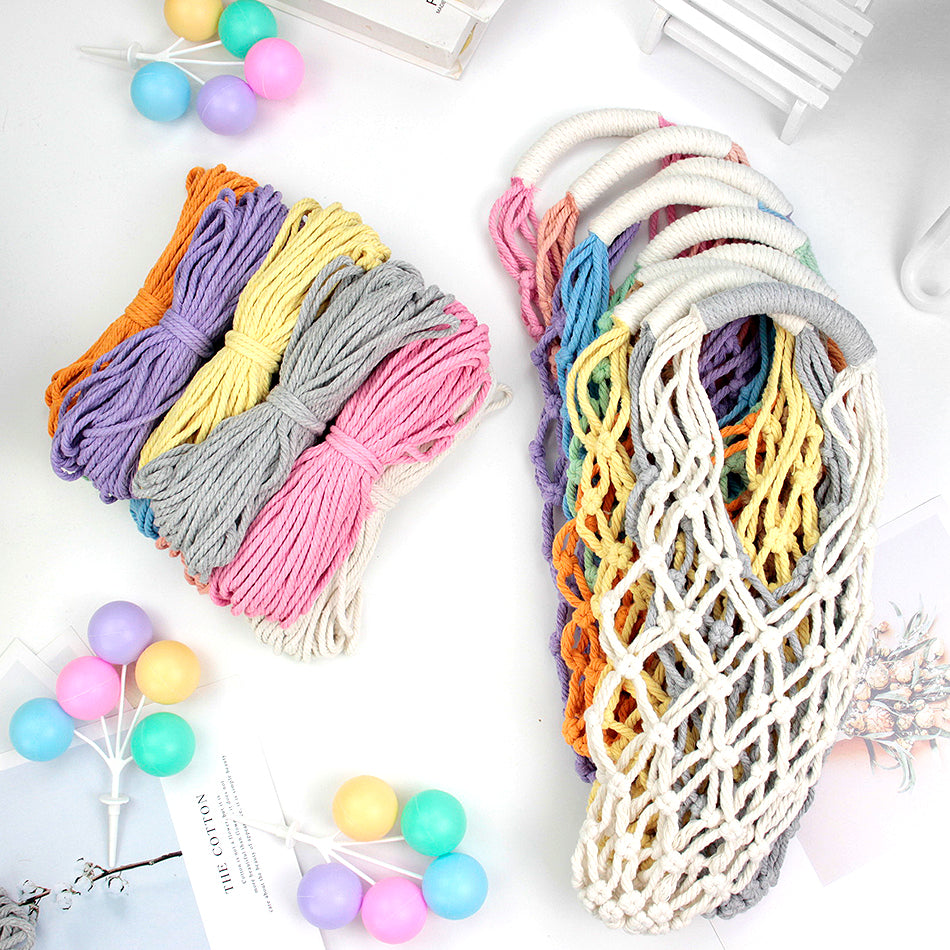 Hollow Cup Sleeve Weaving Kit Macrame Kit | 2-Color Weaving | Multi-Cup Fit | Anti-Chafing | DIY Gift| Beginner-Friendly