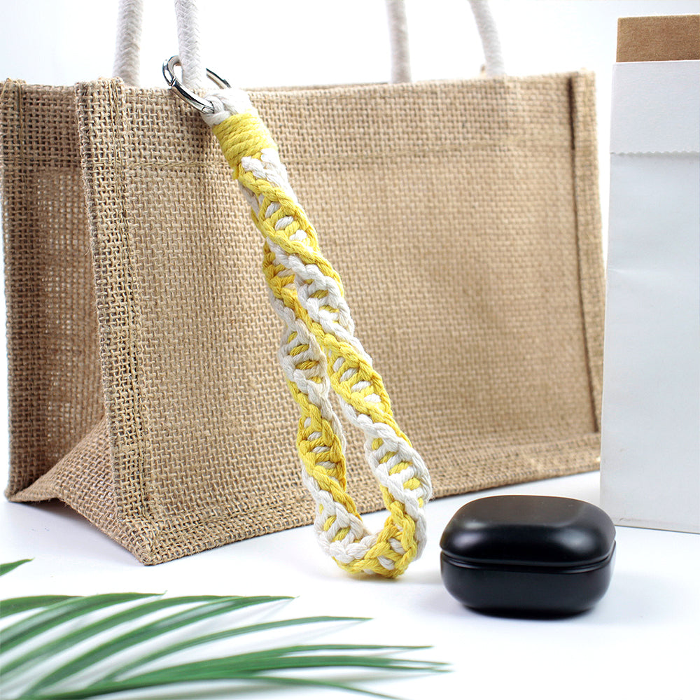 Mixed Weaving Kit Macrame Kit | Keychain/Decor Items | Premium Gift Box | Beginner-Friendly| 11 English Tutorials | Handmade Gift