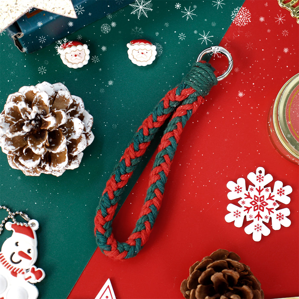 Christmas Hexagonal Star Weaving Kit Macrame Kit | Home Decor/Bag Accessory | Basic Knot Tutorial | Beginner-Friendly | Handmade Gift