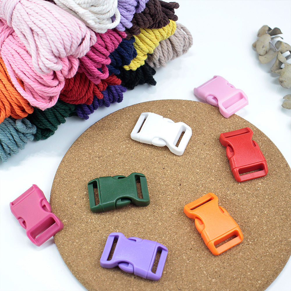 Macrame Kit 8-Strand Pet Collar Weaving Kit | 2-Color Intertwined | Adjustable Length | Pet Accessory | Beginner-Friendly