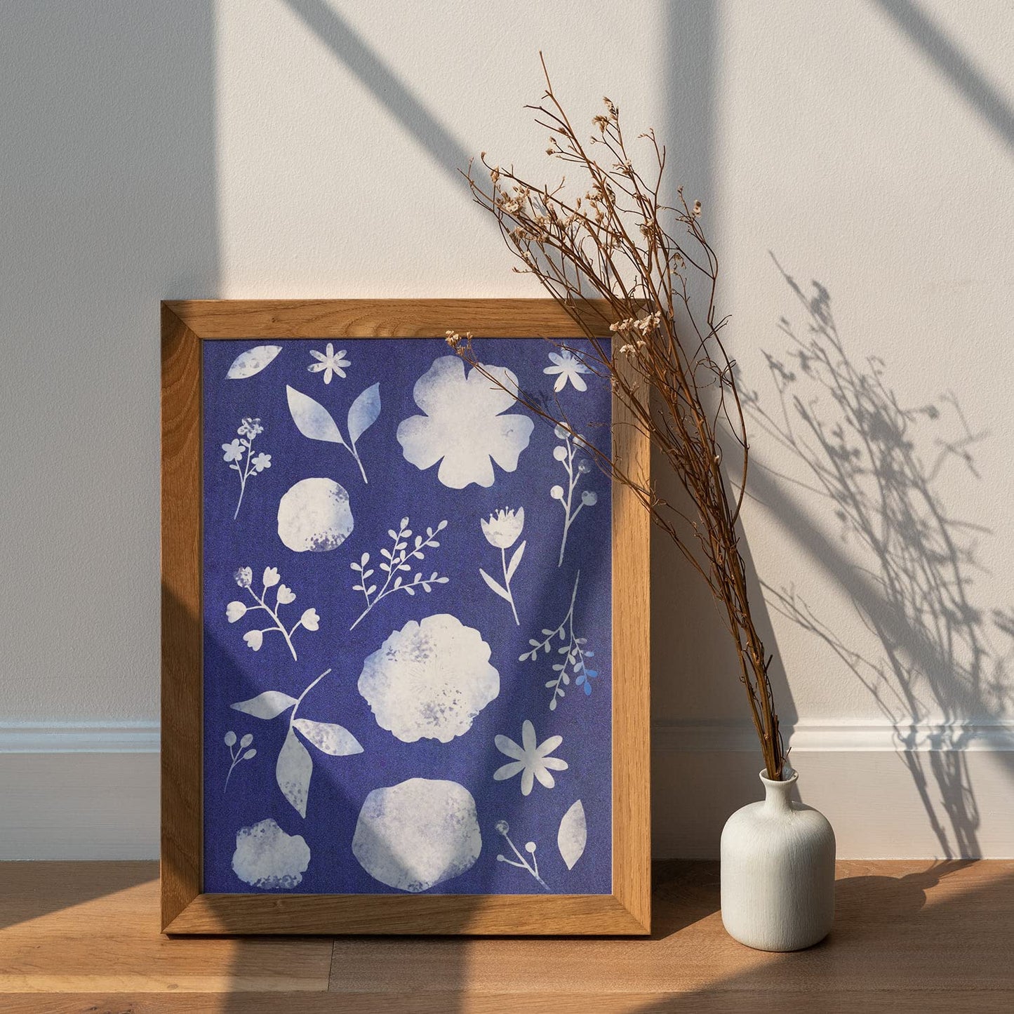Cyanotype Set A6 Cyanotype Paper Refill | 5 Sheets | Lightweight Tasting Pack | For Bookmarks/Plant Specimens/Postcards| Exclusive for No Mass Stocking