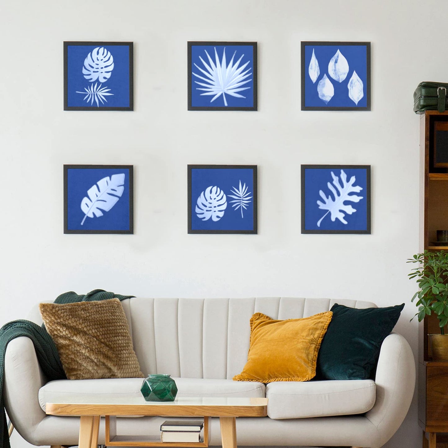 Cyanotype Set A5 Cyanotype Paper Refill | 10 Sheets | Advanced Trial Pack | For Bookmarks/Plant Specimens/Postcards