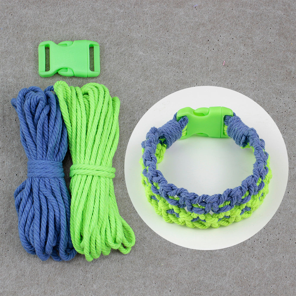 Square Pet Collar Weaving Kit Macrame Kit | Wide Style (Elegant & Cute) | Holiday DIY Handmade Gift | Beginner-Suitable