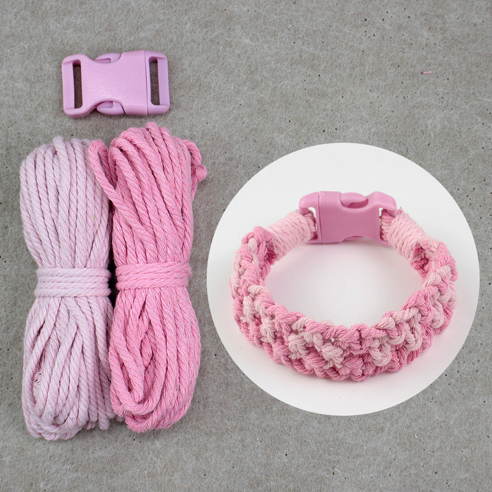 Square Pet Collar Weaving Kit Macrame Kit | Wide Style (Elegant & Cute) | Holiday DIY Handmade Gift | Beginner-Suitable