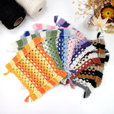 Coaster knitting set