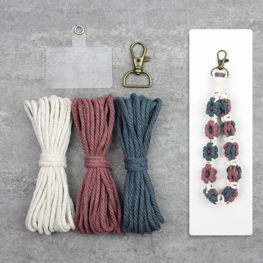Macrame Kit for Beginners | DIY Daisy Macrame Wristband Craft Kit