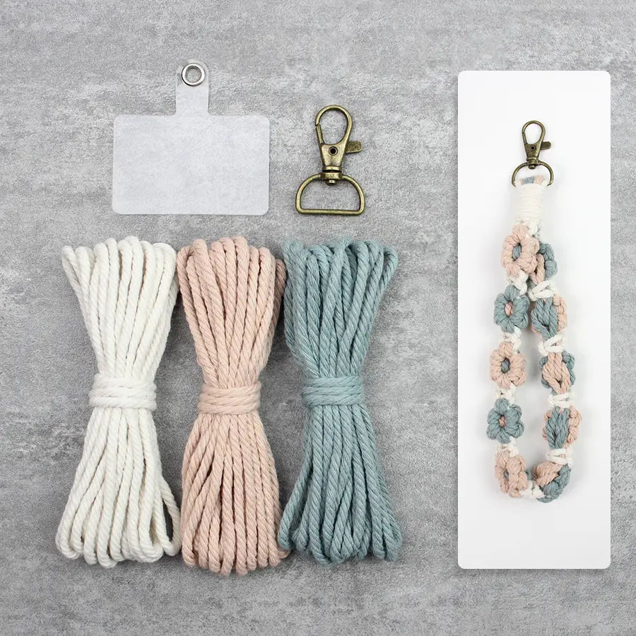 Macrame Kit for Beginners | DIY Daisy Macrame Wristband Craft Kit