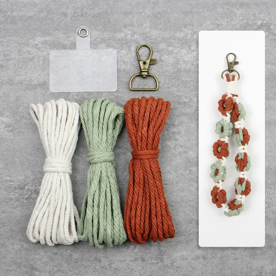 Macrame Kit for Beginners | DIY Daisy Macrame Wristband Craft Kit