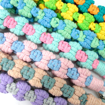 Bow Weaving Keychain Craft Kit Macrame Kit | Tutorial | Style-Adaptable | Keychain/Pendant/Bag Charm, Beginner DIY Set