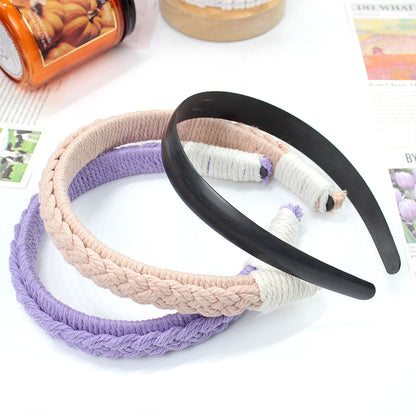 Headband DIY Weaving Kit Macrame Kit | Bohemian Style | Hair Band | Beginner-Friendly | Handmade Gift | Skull Top Lifting