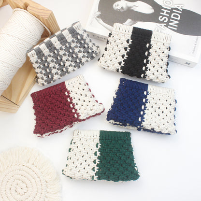 Spring Clip Wallet Weaving Kit Macrame Kit | Customizable Colors | Easy Open/Close | DIY Gift | Bohemian Style