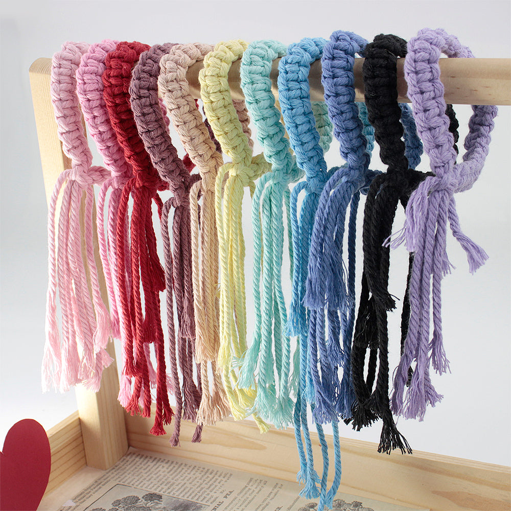 Heart Napkin Clip Weaving Kit Macrame Kit | Napkin Storage | Small Accessory | Beginner-Friendly | Handmade Decor Accessory