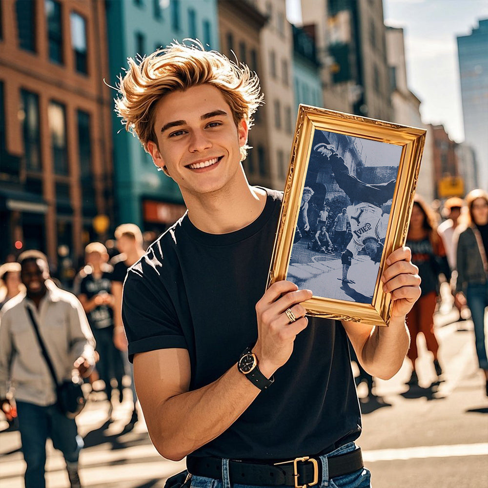 Cyanotype Set A4 Blank Cyanotype Film Kit 5-Sheet Trial Pack Custom Printable Patterns For Advanced DIY/Photography Enthusiasts