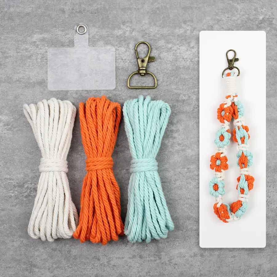 Macrame Kit for Beginners | DIY Daisy Macrame Wristband Craft Kit