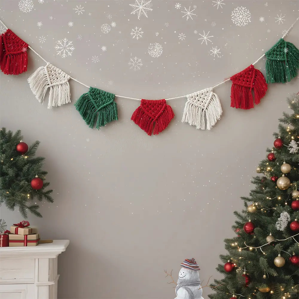 Macrame Kit for Beginners | DIY Christmas Bunting Macrame Craft Kit