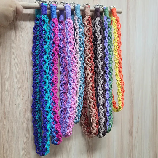 Macrame Kit for Beginners | DIY Diagonal Knot Macrame Lanyard Craft Kit
