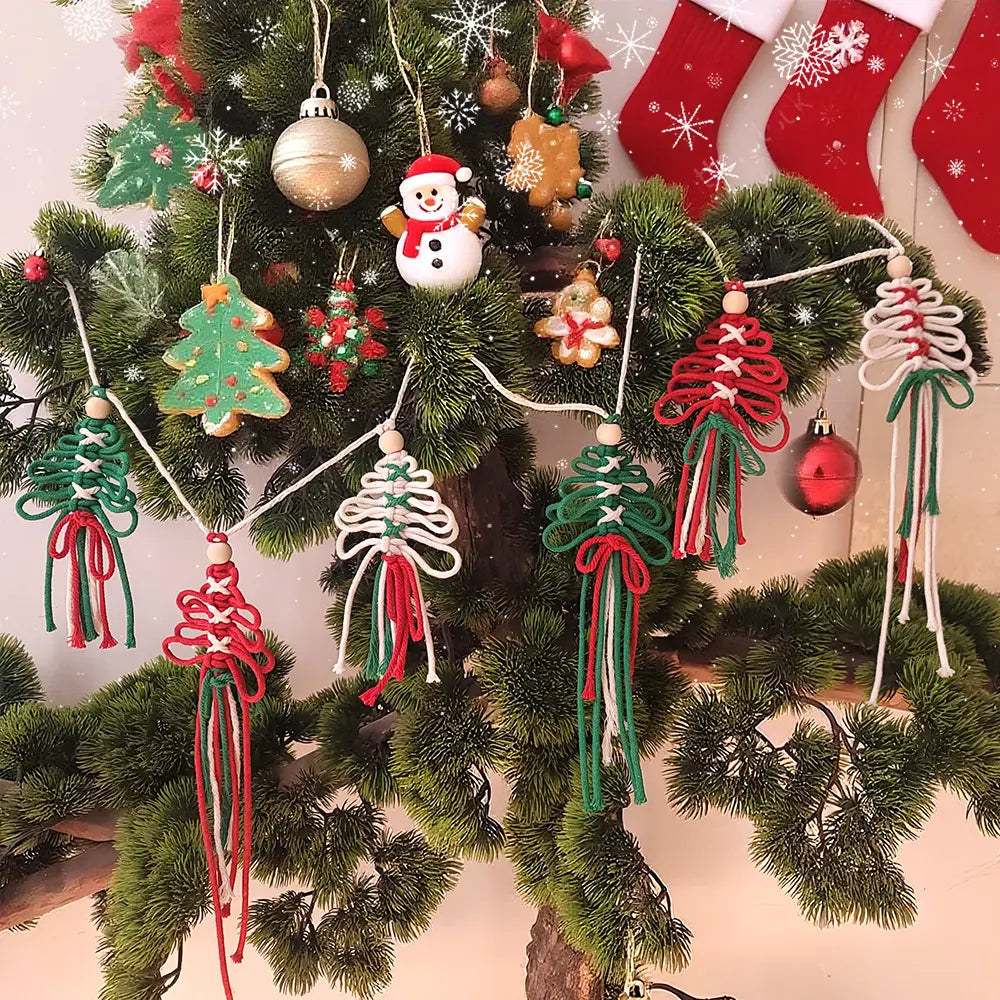 Macrame Kit for Beginners | DIY Christmas Bunting Macrame Craft Kit