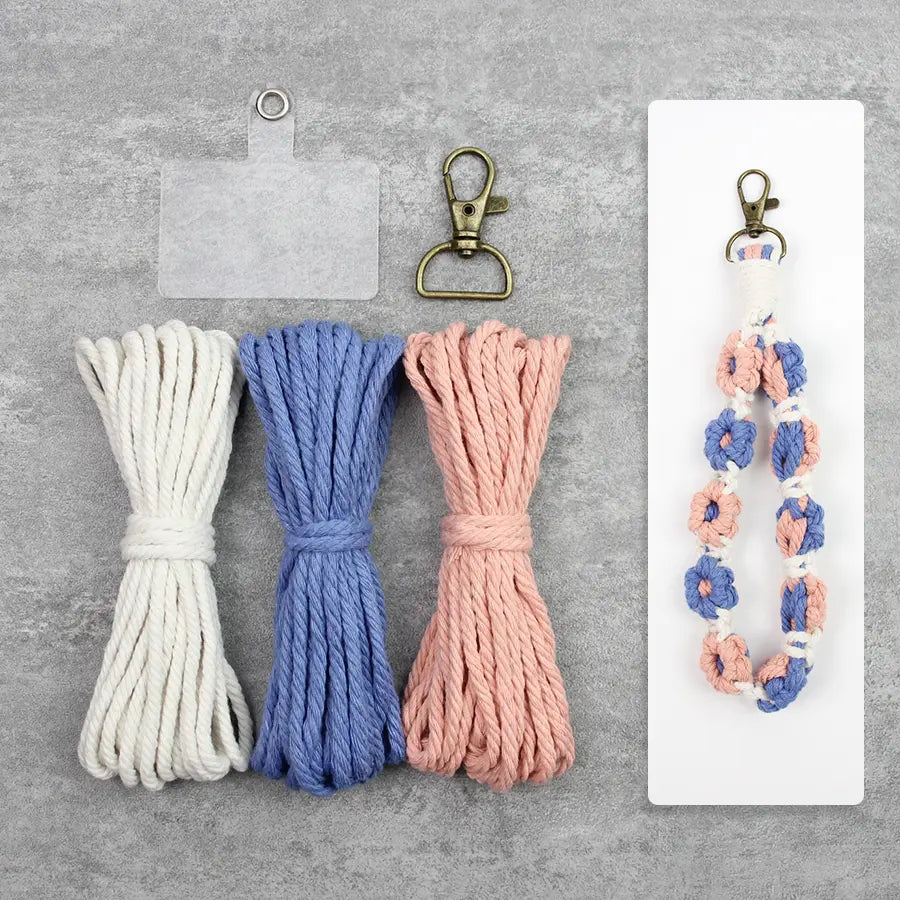 Macrame Kit for Beginners | DIY Daisy Macrame Wristband Craft Kit