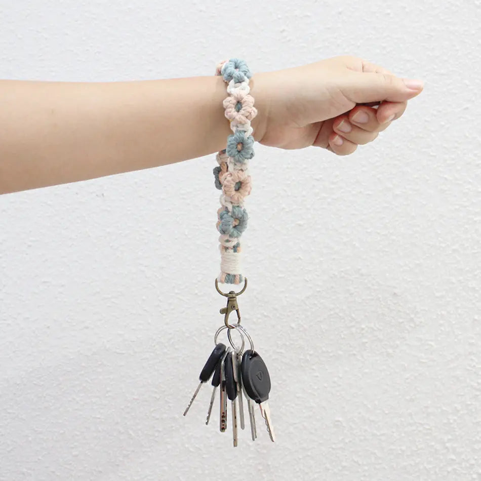 Macrame Kit for Beginners | DIY Daisy Macrame Wristband Craft Kit