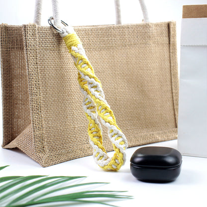 Mixed Weaving Kit Macrame Kit | Keychain/Decor Items | Premium Gift Box | Beginner-Friendly| 11 English Tutorials | Handmade Gift
