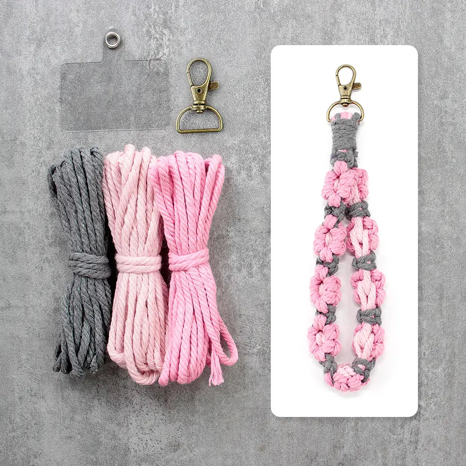 Macrame Kit for Beginners | DIY Daisy Macrame Wristband Craft Kit