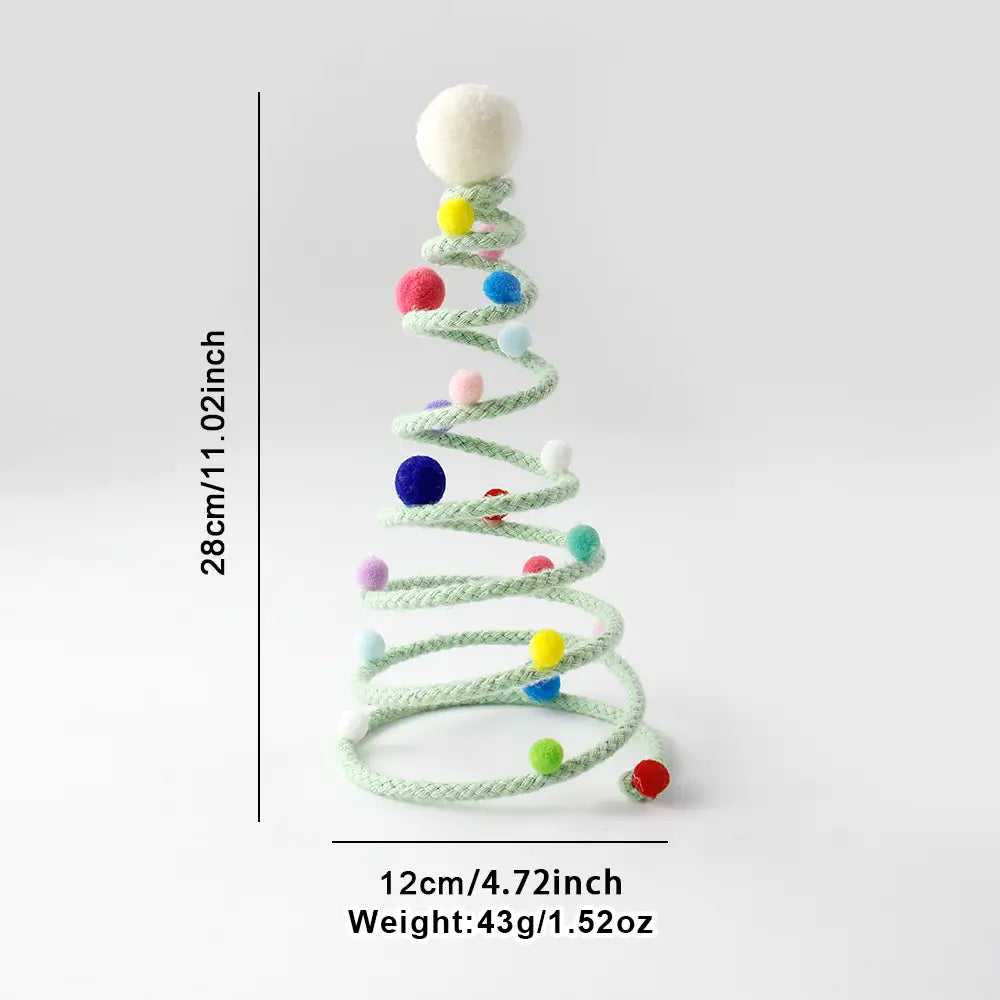 Macrame Kit for Beginners | DIY Wire Christmas Tree Ornament Macrame Craft Kit
