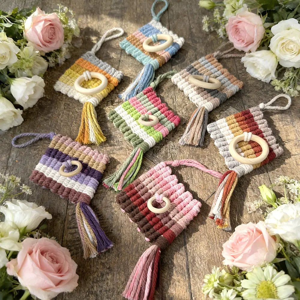 Macrame Kit for Beginners, Boho Pineapple Wall Hanger DIY Kit, Home Decor Gift