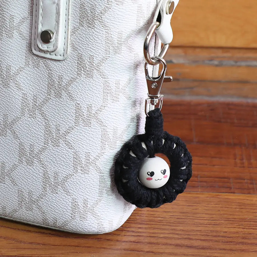 Macrame Kit for Beginners | DIY Emoji Macrame Keychain Craft Kit