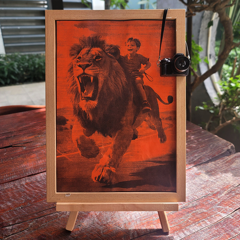 Cyanotype Set A4 Blank Cyanotype Film Kit 5-Sheet Trial Pack Custom Printable Patterns For Advanced DIY/Photography Enthusiasts