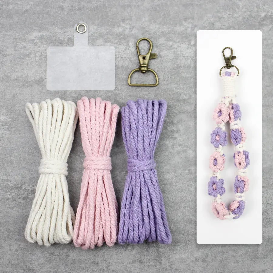 Macrame Kit for Beginners | DIY Daisy Macrame Wristband Craft Kit