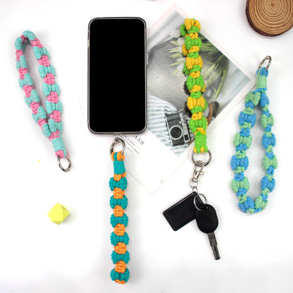 Bow Weaving Keychain Craft Kit Macrame Kit | Tutorial | Style-Adaptable | Keychain/Pendant/Bag Charm, Beginner DIY Set
