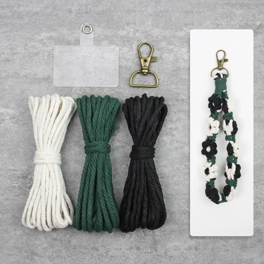 Macrame Kit for Beginners | DIY Daisy Macrame Wristband Craft Kit