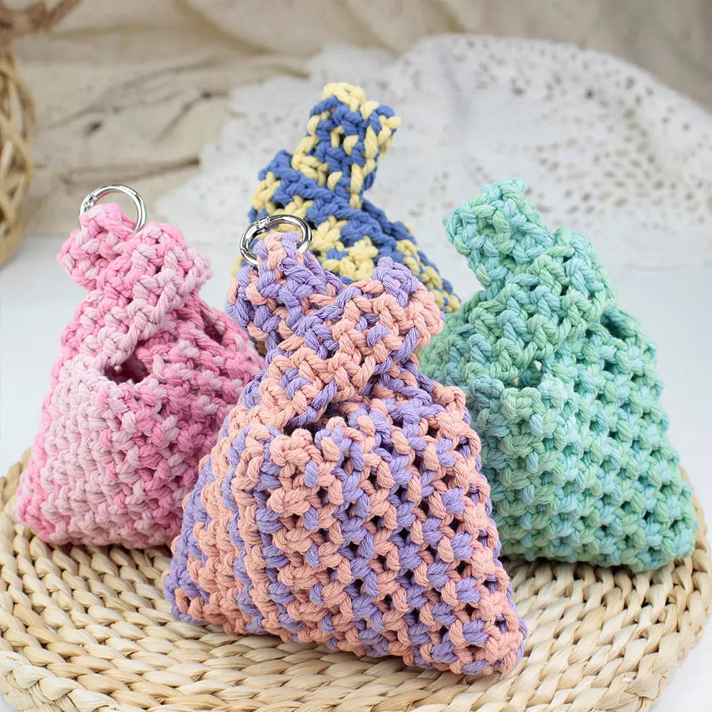 Macrame Kit for Beginners | DIY Macrame Small Storage Pouch Craft Kit