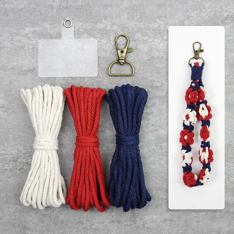 Macrame Kit for Beginners | DIY Daisy Macrame Wristband Craft Kit
