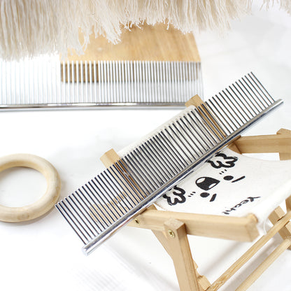 Stainless Steel Macrame Comb - Fringe Comb for DIY Weaving Crafts | Handmade Accessory