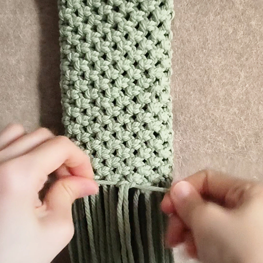 Tassel Phone Bag Weaving Kit Macrame Kit | Strong Enclosure | Slim Woven Strap | DIY Gift| Beginner-Friendly