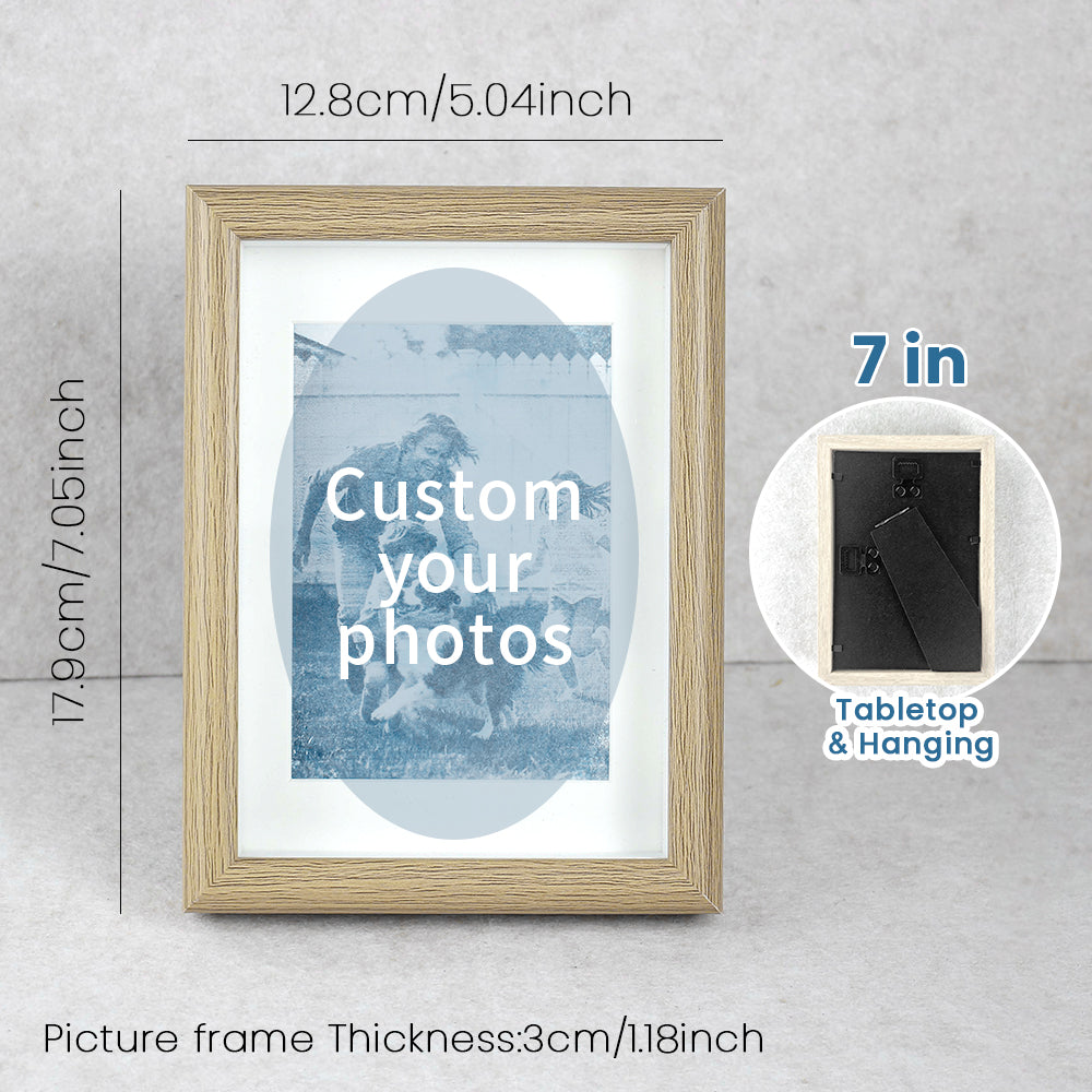 Custom Cyanotype Photo Print with Frame | Alternative Photographic Cyanotype Made From Your Photograph