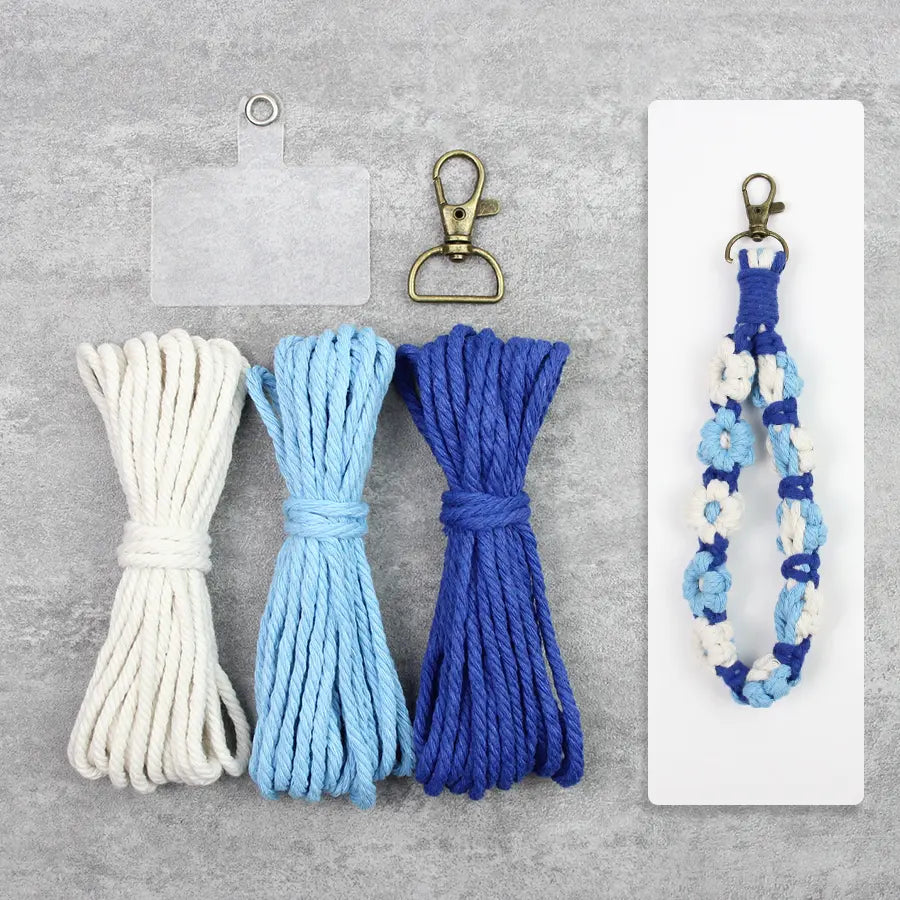 Macrame Kit for Beginners | DIY Daisy Macrame Wristband Craft Kit