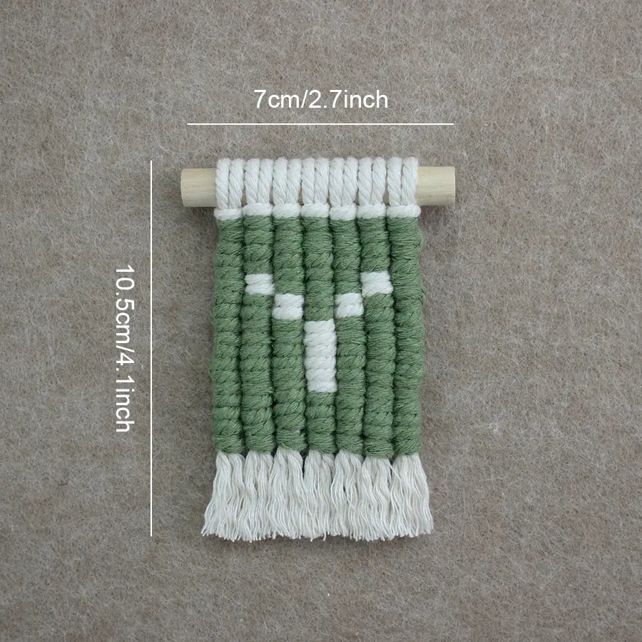 Macrame Kit for Beginners | DIY Letter Macrame Keychain Craft Kit