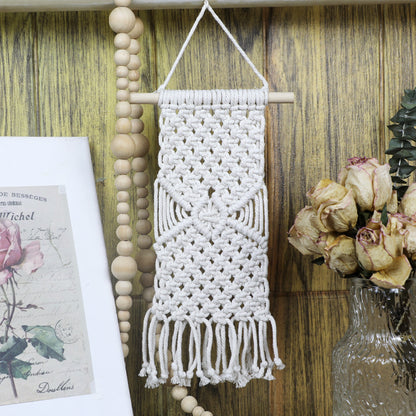 Bohemian Style Tapestry Weaving Kit Macrame Kit ，Bedroom/Living Room/Hallway Decor| Easy to Make | DIY Gift | Beginner DIY Set