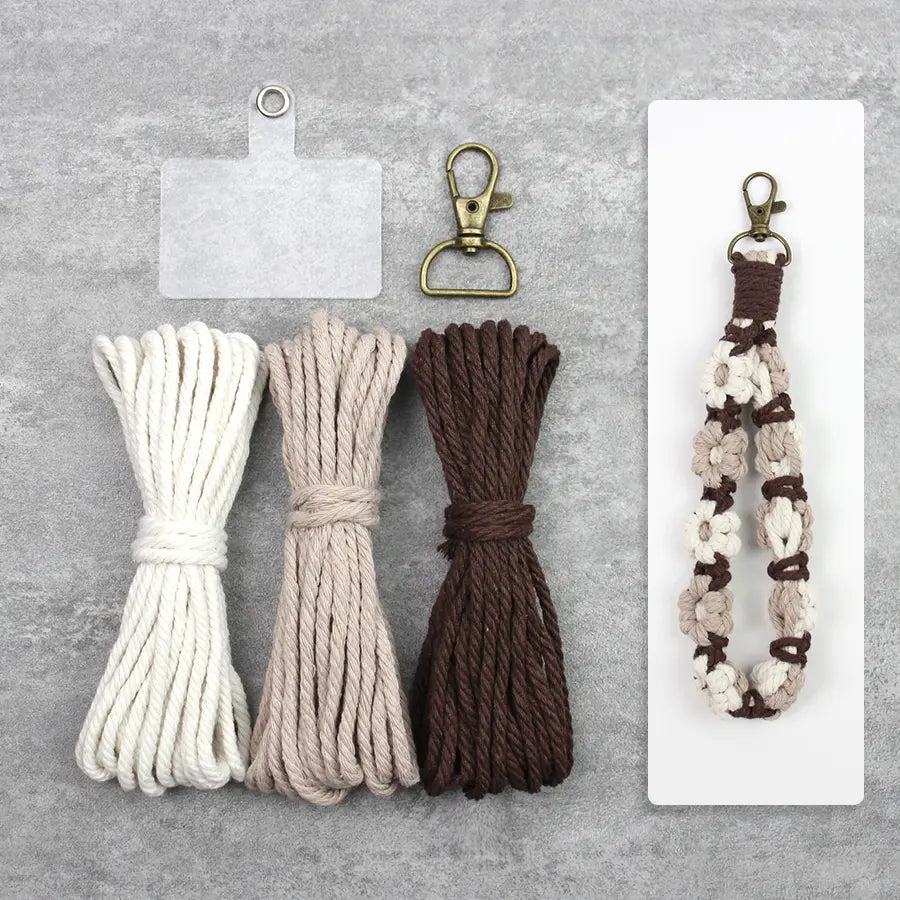 Macrame Kit for Beginners | DIY Daisy Macrame Wristband Craft Kit