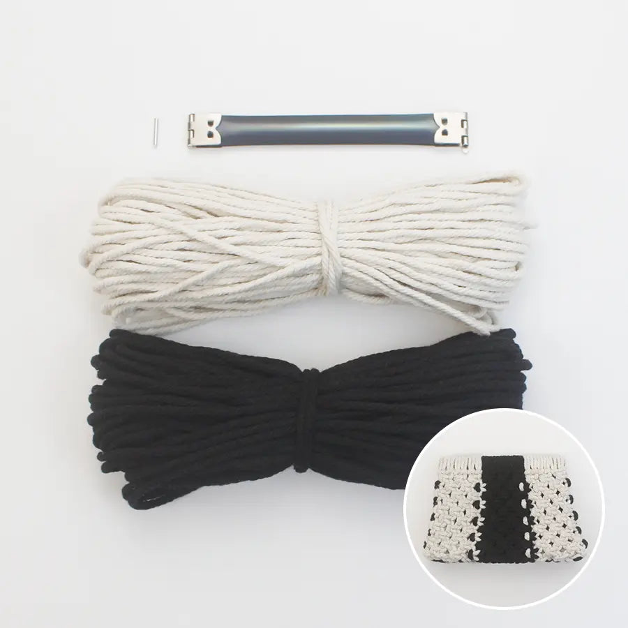 Macrame Kit for Beginners | DIY Macrame Coin Purse Storage Bag Craft Kit