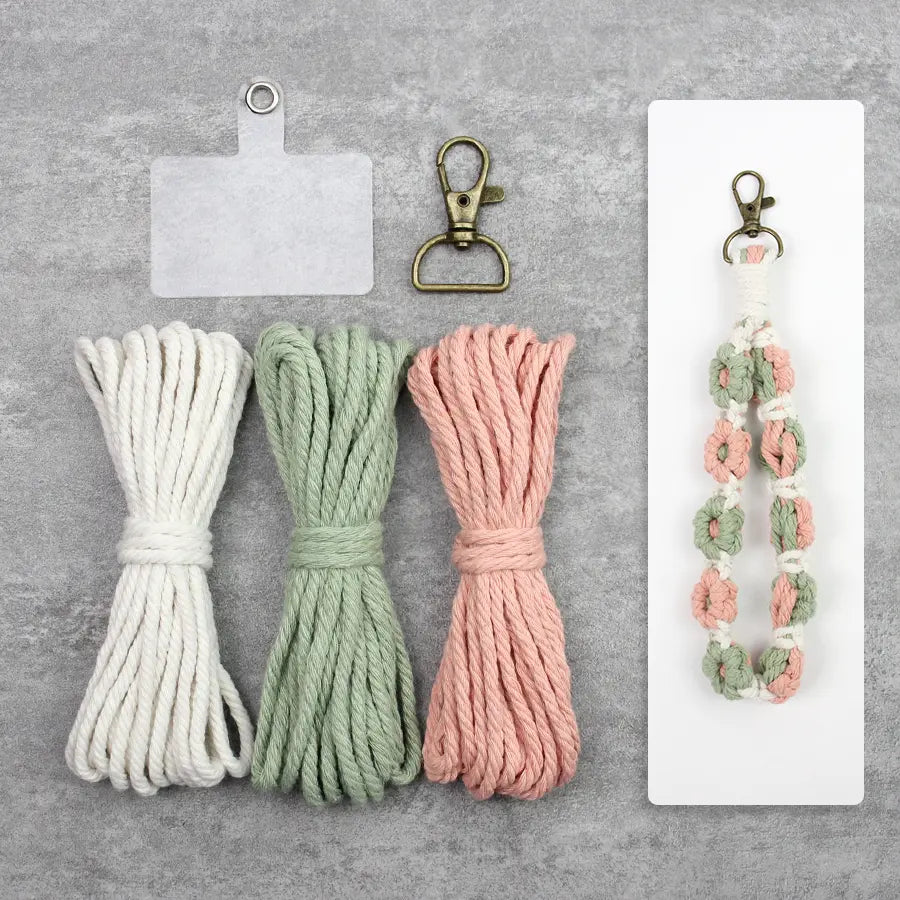 Macrame Kit for Beginners | DIY Daisy Macrame Wristband Craft Kit