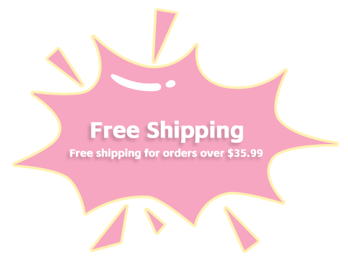 Free shipping for orders over $35.99