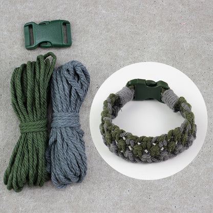 Square Pet Collar Weaving Kit Macrame Kit | Wide Style (Elegant & Cute) | Holiday DIY Handmade Gift | Beginner-Suitable